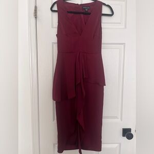 Stylestalker Marroon Dress